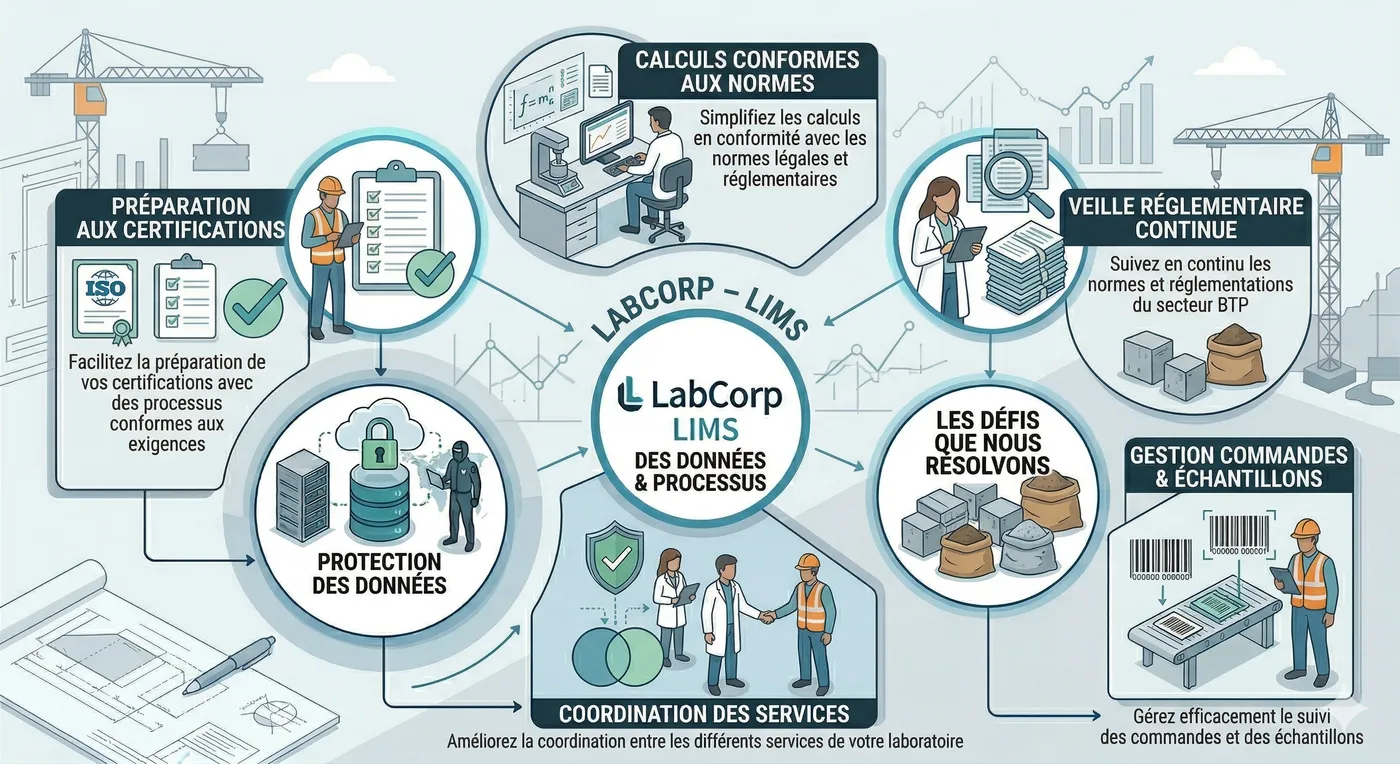 LABCORP LIMS - Les défis que nous résolvons pour les laboratoires BTP